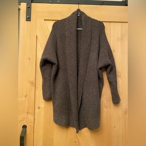 Aerie Brown Cardigan
